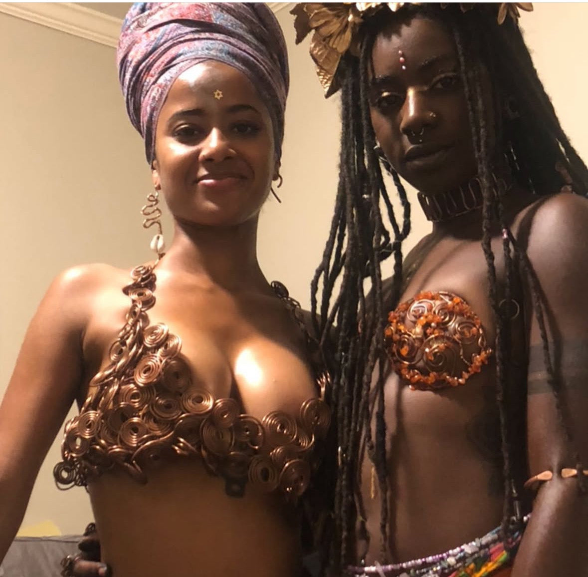 Copper Bra